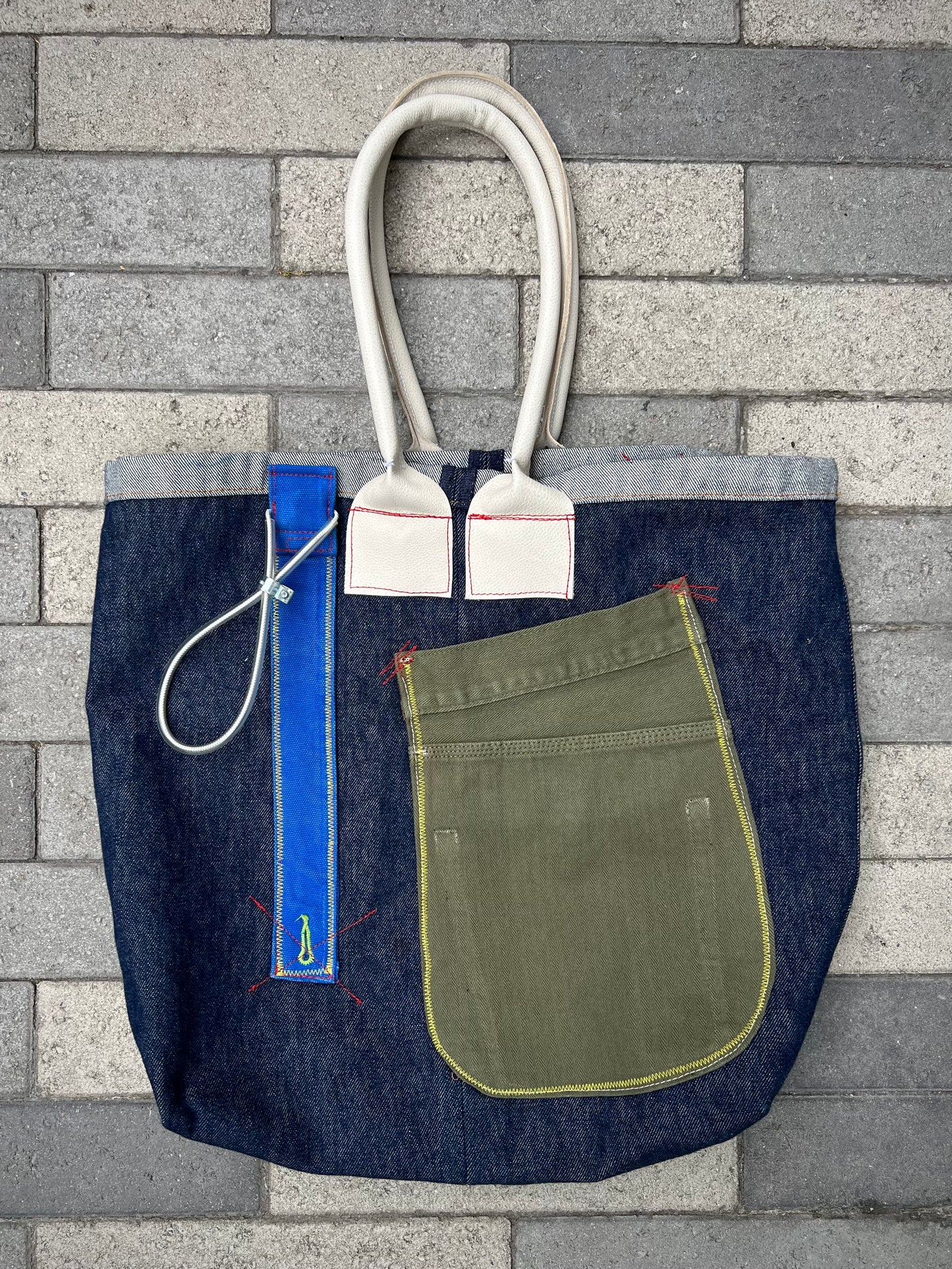 Denim Handbag Repurposed