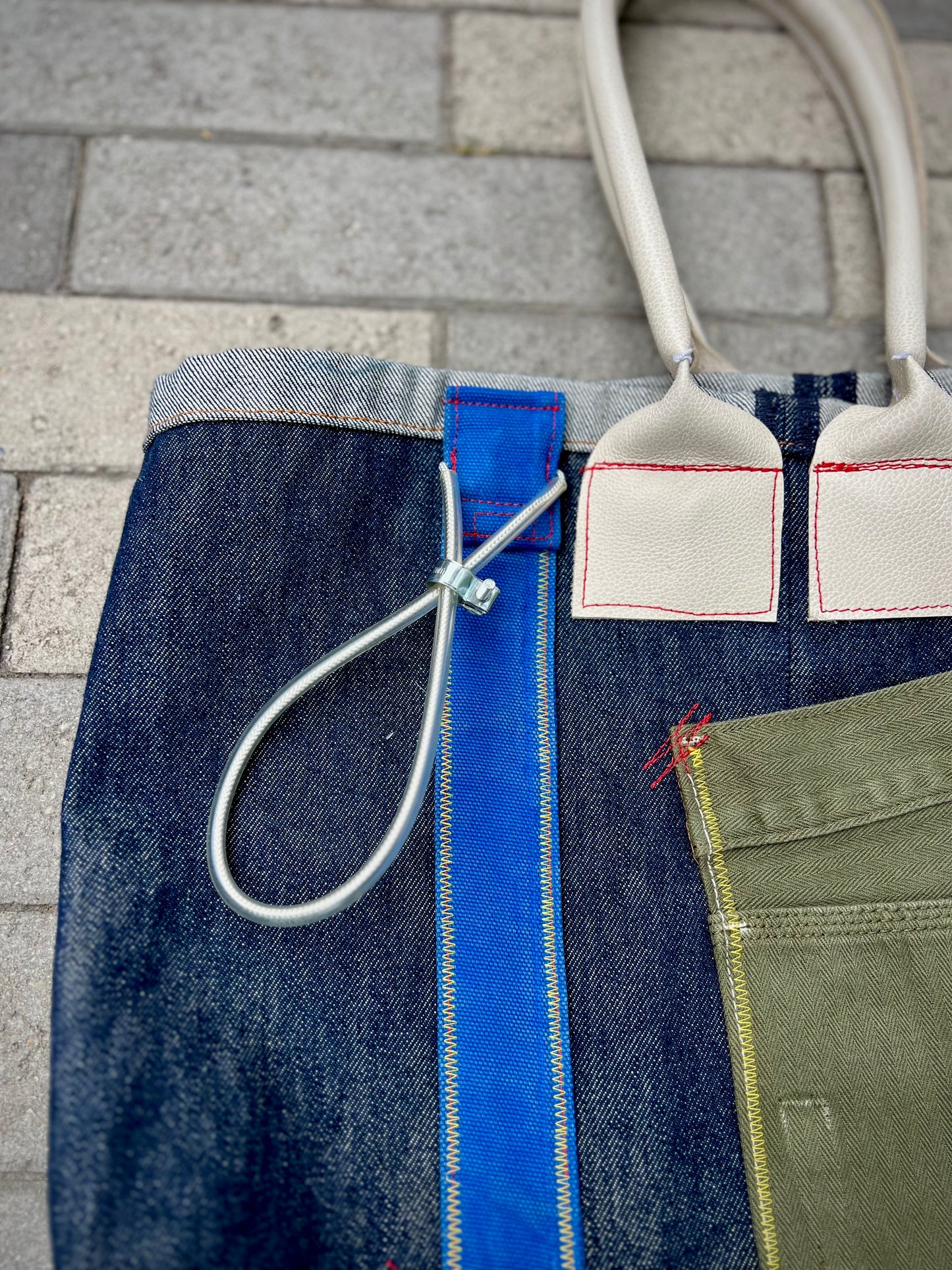 Denim Handbag Repurposed