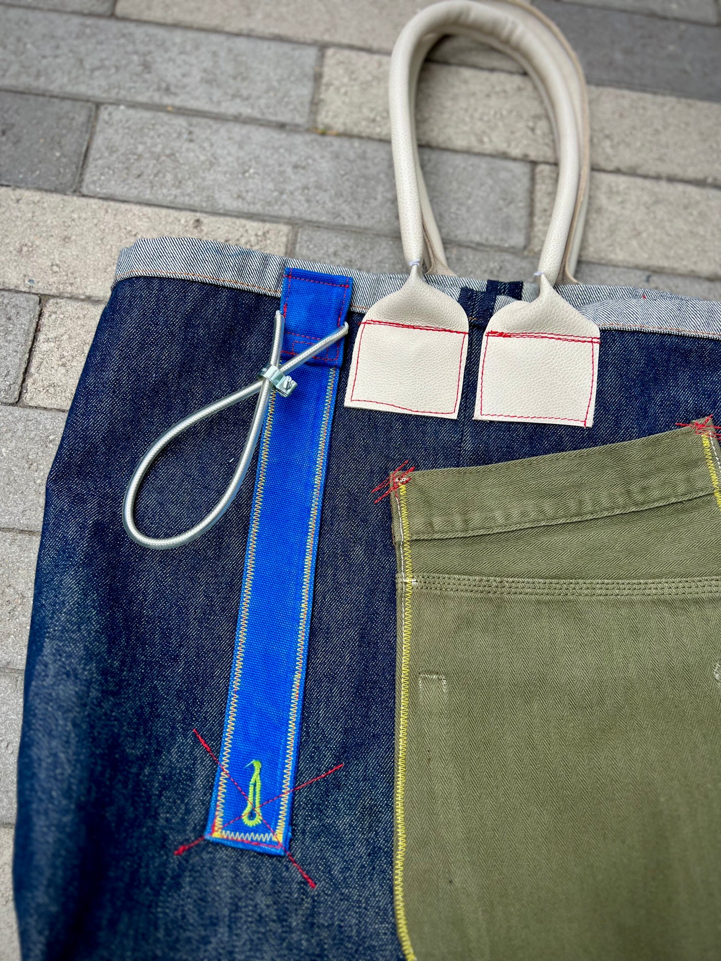 Denim Handbag Repurposed