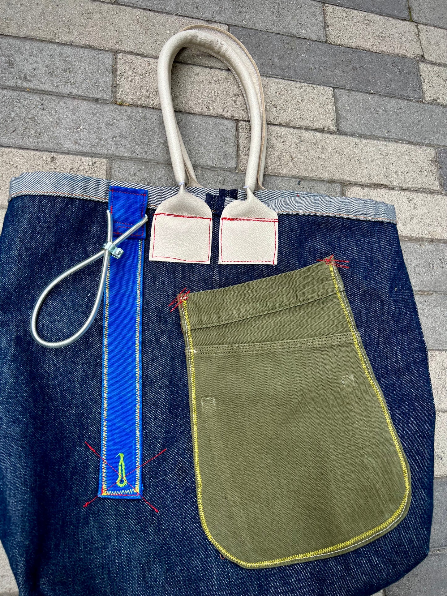Denim Handbag Repurposed