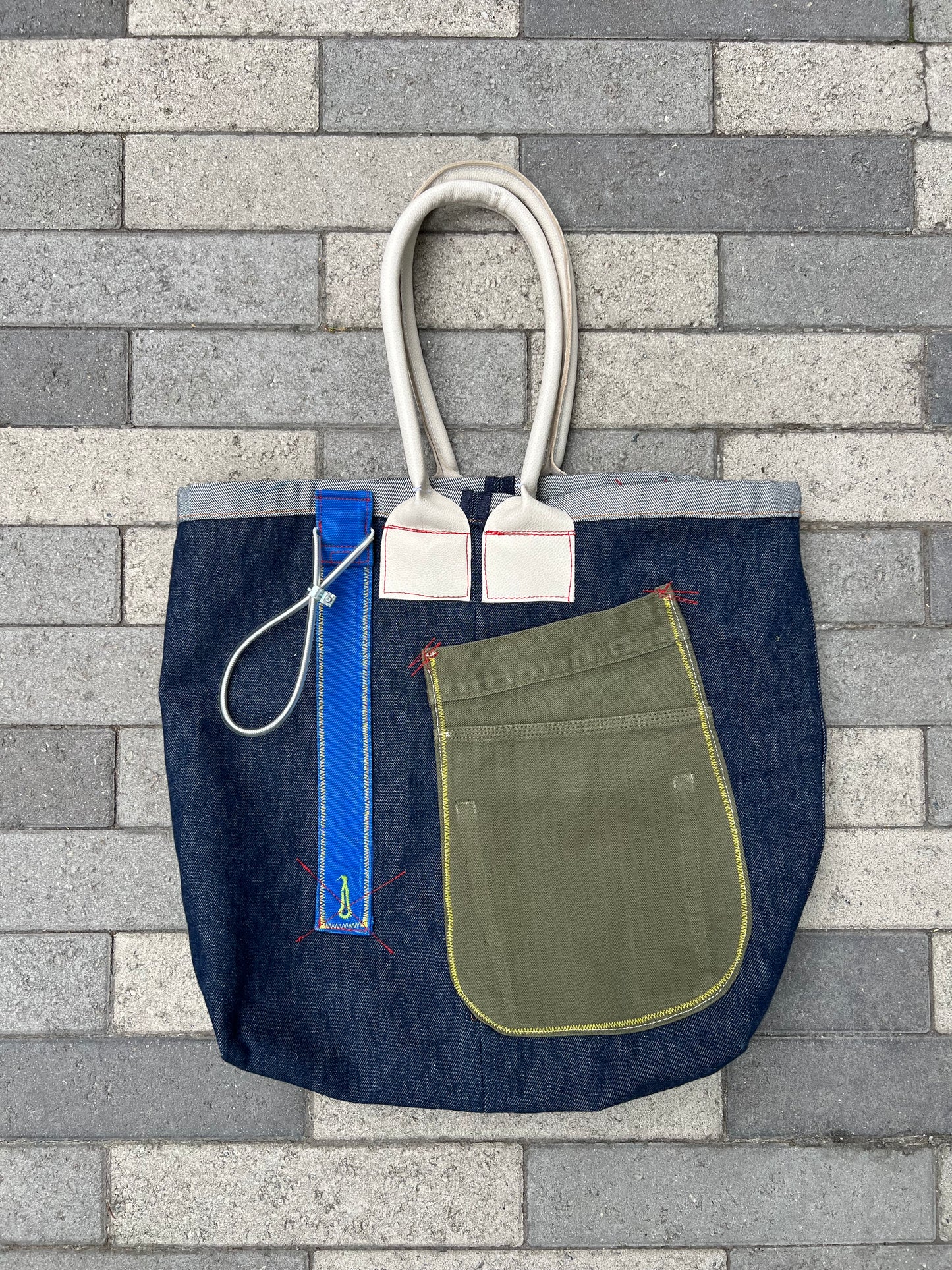 Denim Handbag Repurposed