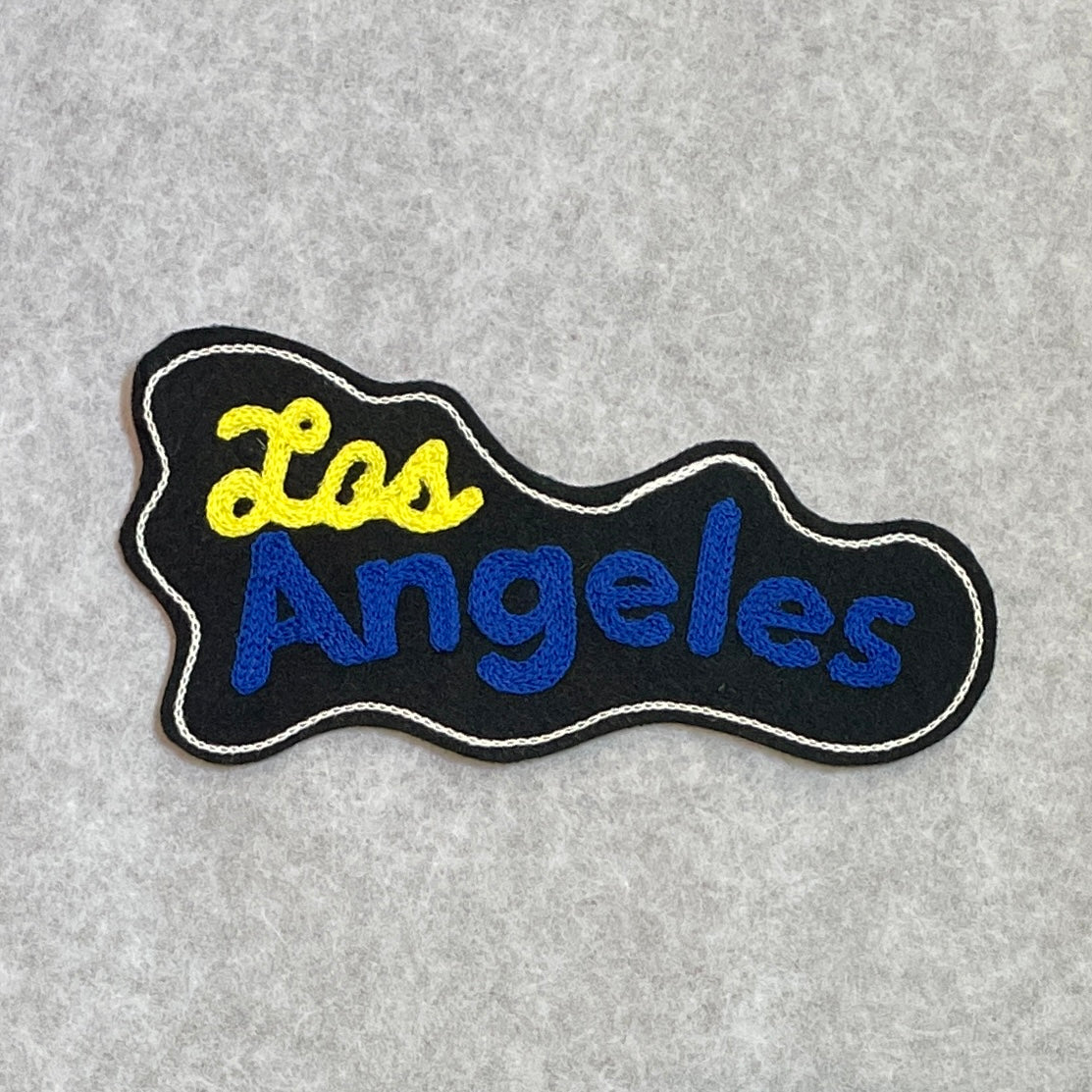 'Los Angeles' - Yellow & Blue