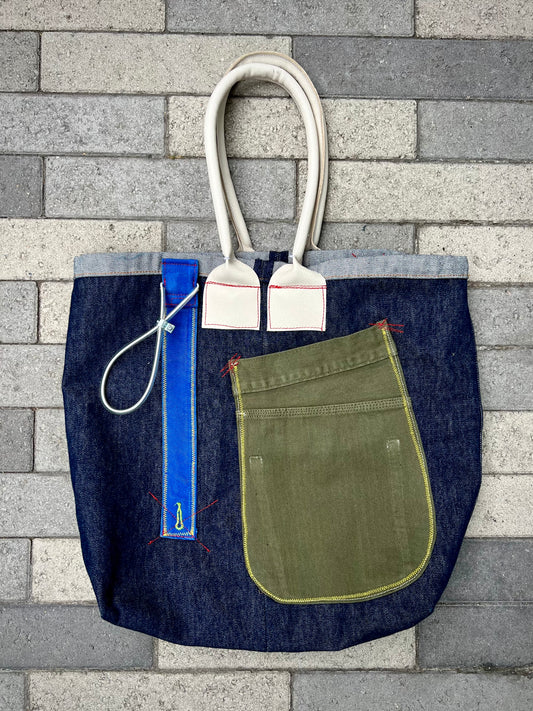 Denim Handbag Repurposed