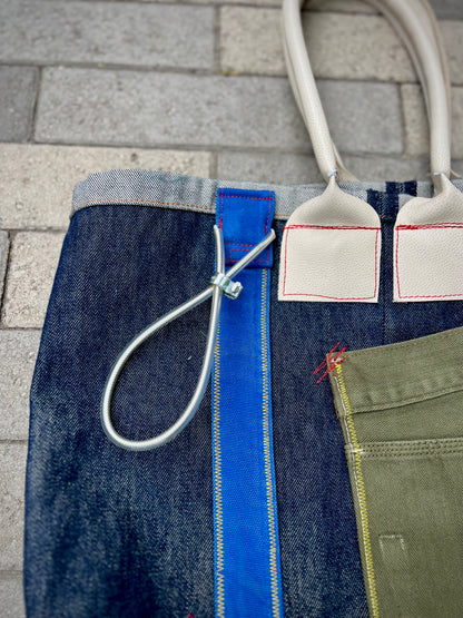 Denim Handbag Repurposed