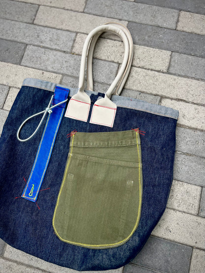 Denim Handbag Repurposed