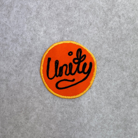 'Unity' - Black on Orange