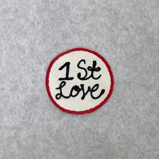 '1St Love' - Black on White