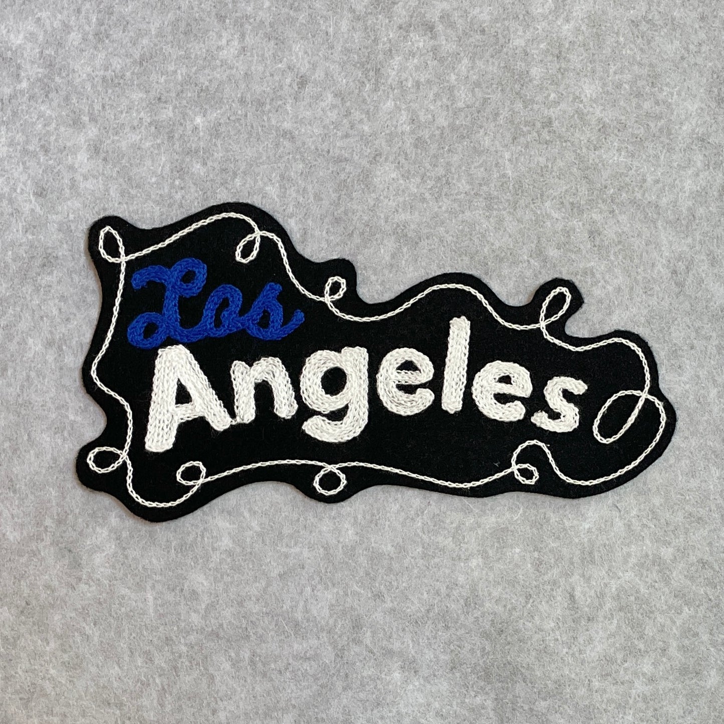 'Los Angeles' - Blue & White