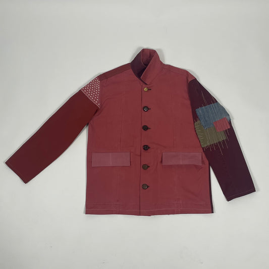 RED & PATCHED WORK CHORE COAT